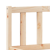 Extra Long Bed Frame without Mattress 180x210 cm Solid Wood Pine 852438