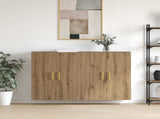 Wall-Mounted Cabinet 2 pcs Artisan Oak 69.5 x 34 x 90 cm 3394513