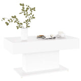 Coffee Table White 96x50x45 cm Engineered Wood 806831