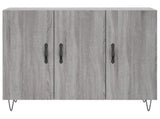 Sideboard Grey Sonoma 90x34x80 cm Engineered Wood 828106