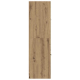 Apothecary Cabinet Artisian Oak 30x41x144.5 cm Engineered Wood 855177