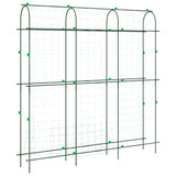 Garden Trellis for Climbing Plants U-Shape 181x31x182.5 cm Steel 4009282
