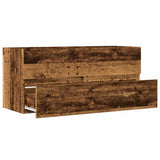 Sink Cabinet Old Wood 100x38.5x45 cm Engineered Wood 856252