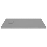 Shower Base Tray SMC Grey 100x80 cm 148935