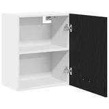 Hanging Cabinet with Shelf Lyon 2 pcs Black Oak 50 x 31 x 60 cm 863145