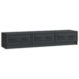 TV Cabinet with Drawer Black 147 x 34.5 x 27 cm Engineered Wood 895856