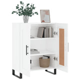 Sideboard High Gloss White 69.5x34x90 cm Engineered Wood 830222