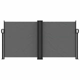 Retractable Side Awning Anthracite 120x1000 cm 4004703