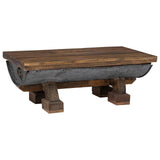 Coffee Table Natural 90 x 50 x 35 cm Wood 42007499