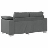 Sofa Dark Grey 160 x 77 x 82 cm Fabric 4105218
