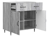 Sideboard Grey Sonoma 66 x 34.5 x 89.5 cm Engineered Wood 894871