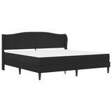 Bed Frame with Headboard Black 180 x 200 cm Faux Leather 3415272