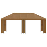 Garden Gazebo 6 x 3 m Beige Polyester and Steel 190 3376007