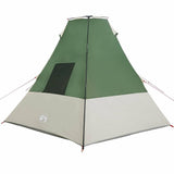 Tipi Tent with Roof Green 383 x 338 x 217 cm Taffeta 42001166