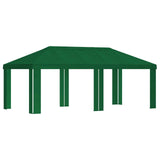 Gazebo Cover 6 x 3 m Green Polyester 190 gsm 900427