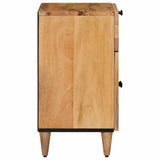 Bedside Cabinet Natural 50 x 33 x 60 cm Solid Mango Wood 4018271