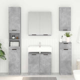 Bathroom Cabinet with Storage Concrete Grey 64.5 x 33.5 x 59 cm 880740