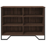 Sideboard Brown Oak 101x35.5x74.5 cm Engineered Wood 848558
