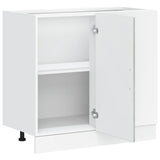 Kitchen Base Cabinet Porto Concrete Grey Engineered Wood 854302