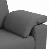 Sofa Dark Grey 160 x 77 x 82 cm Fabric 4105218