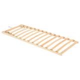 Slatted Bed without Mattress Base Adjustable Head 80x200cm 327261