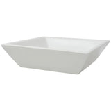 Basin Square Ceramic White 41.5x41.5x12 cm 142344