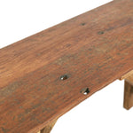 ZNTS Console Table 130x40x80 cm Mixed Recycled Wood 283916