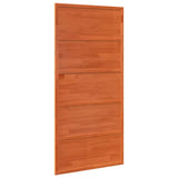 Barn Door Wax Brown 100x208 cm Solid Wood Pine 850631