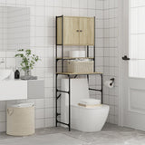 Washing Machine Cabinet Sonoma Oak 68x48.5x194 cm 838974