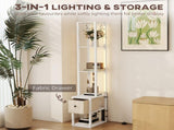 Bathroom Storage Cabinet-White 37449833