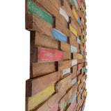Wall Cladding Panels 10 pcs 1,03 m Solid Teak Wood 326169