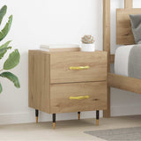 Bedside Cabinet with Drawer 2 pcs Artisan Oak 40 x 35 x 47.5 cm 881980