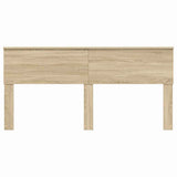 Headboard Sonoma Oak Engineered wood 888256