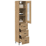 Highboard Artisan Oak 34.5 x 34 x 180 cm Engineered Wood 3416015