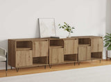 Sideboard 3 pcs Artisan Oak 60 x 35 x 70 cm 3394564