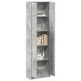 Wardrobe Concrete Grey 55 x 25 x 189 cm Engineered Wood 3334011