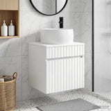Wall-mounted Sink Vanity White 49 x 44.5 x 66 cm 890612