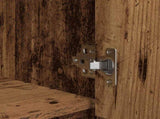 Cabinet with Drawer Old Wood 55.5x34x119.5 cm Engineered Wood 861650