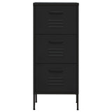 Storage Cabinet Black 42.5x35x101.5 cm Steel 336187