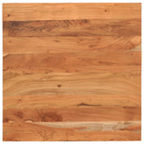 Table Top 90x90x2.5 cm Square Solid Wood Acacia 370942