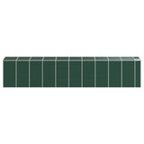 Garden Shed Green 191x895x198 cm Galvanised Steel 3188240