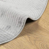 Rug IZA Short Pile Scandinavian Look Grey 160 cm 375460