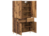Highboard Old Wood 69.5 x 34 x 180 cm Engineered Wood 3415671