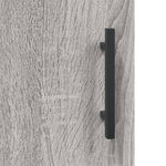 Highboard Grey Sonoma 69.5x34x180 cm Engineered Wood 3189475