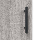 Highboard Grey Sonoma 69.5x34x180 cm Engineered Wood 3189475