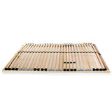 Slatted Bed Base without Mattress with 28 Slats 7 Zones 120x200 cm 246447