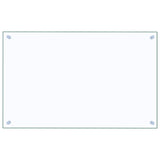 Kitchen Backsplashes 2 pcs Transparent 80x50 cm Tempered Glass 3315793