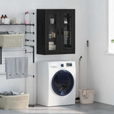 Wall Mounted Cabinet Black Oak 69.5 x 34 x 90 cm 882746