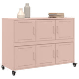 Sideboard Pink 100.5x39x72 cm Steel 846741
