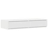 Bed Drawers White 80 x 36.5 x 16.5 cm Engineered Wood 866923
